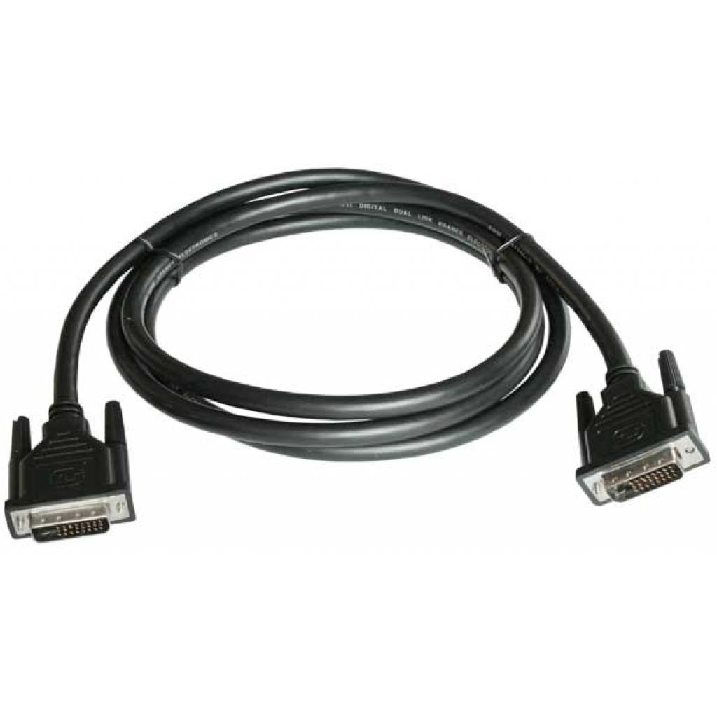 Кабель мультимедійний DVI to DVI 24+1pin, 1.8m Patron (CAB-PN-DVI-DVI-18)