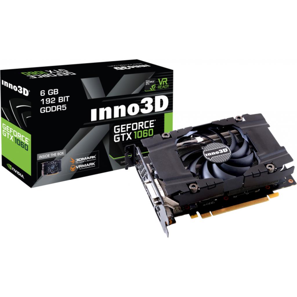 Відеокарта GeForce GTX1060 6144Mb Inno3D (N1060-2DDN-N5GN)