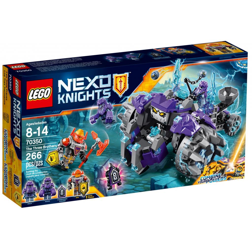 💻 Конструктор LEGO Nexo Knights Три брата (70350) купити в Києві, відгуки,  огляд товару, ціна, відгуки, характеристики, купити в Києві, магазин  техніки Васильківська 55, магазин ВПС Груп