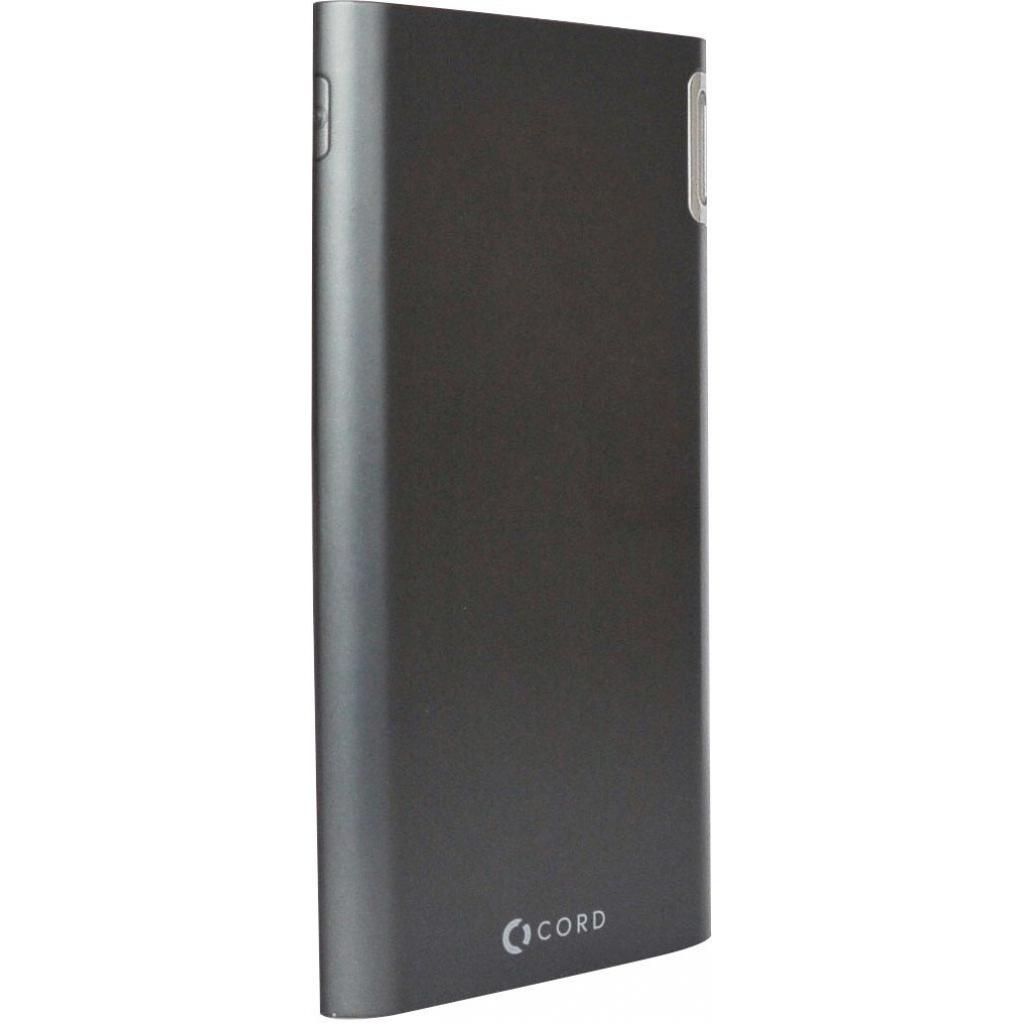 Батарея універсальна Cord 8000 mAh Li-pol USB*2 5V/2.1A (J208 Black)