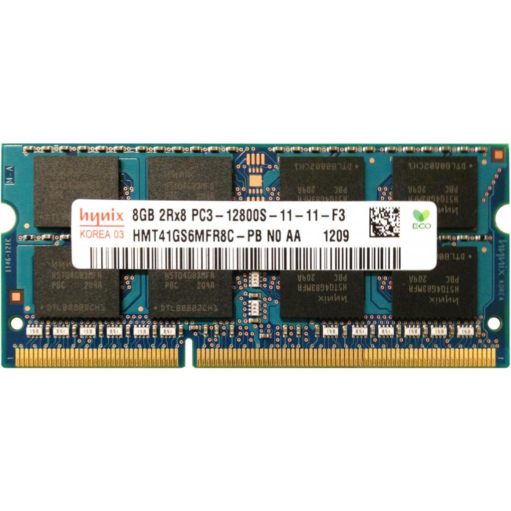 Модуль пам'яті для ноутбука SoDIMM DDR 3 8GB 1600 MHz Hynix (HMT41GS6MFR8C-PB)