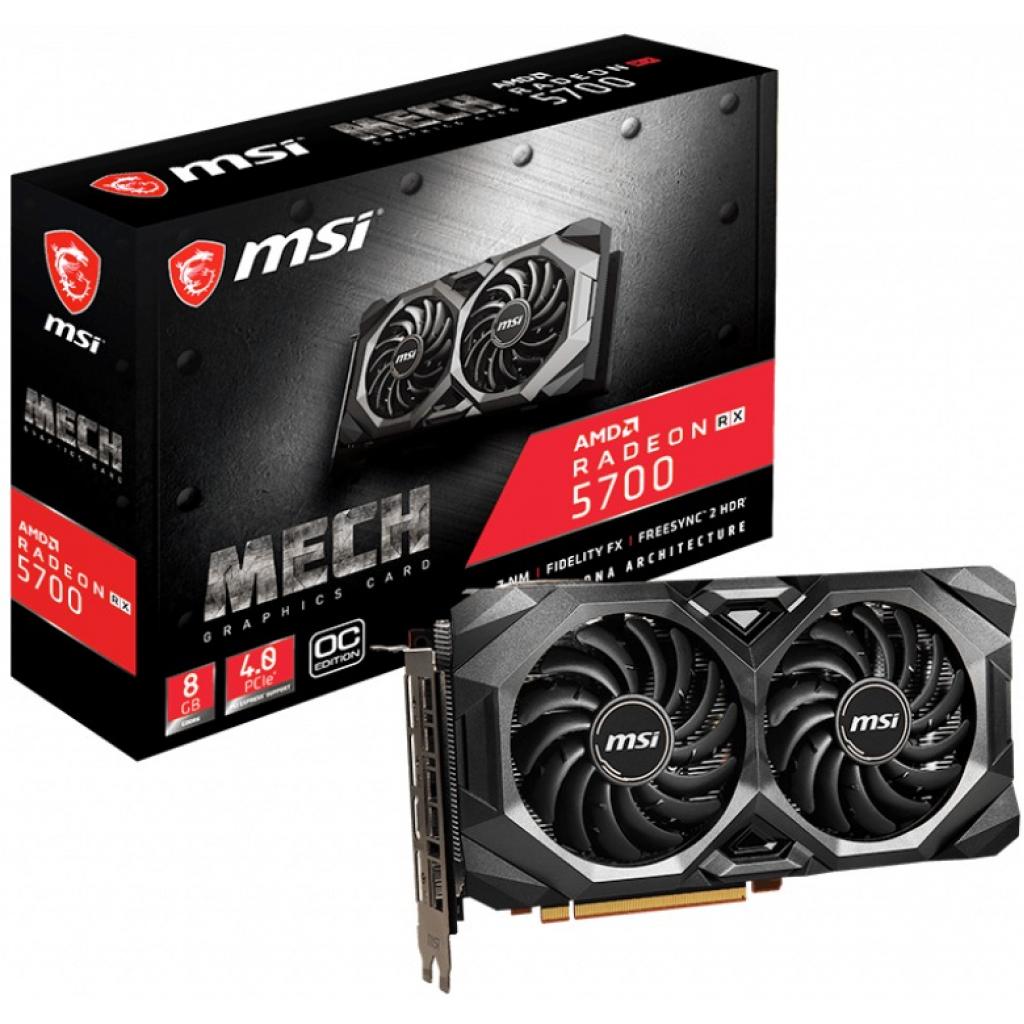 Відеокарта MSI Radeon RX 5700 8192Mb MECH OC (RX 5700 MECH OC)