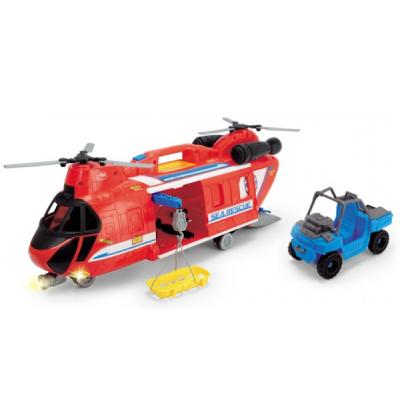 Спецтехніка Dickie Toys Гелікоптер Порятунок на морі зі світловими та звуковими ефек (3749016)