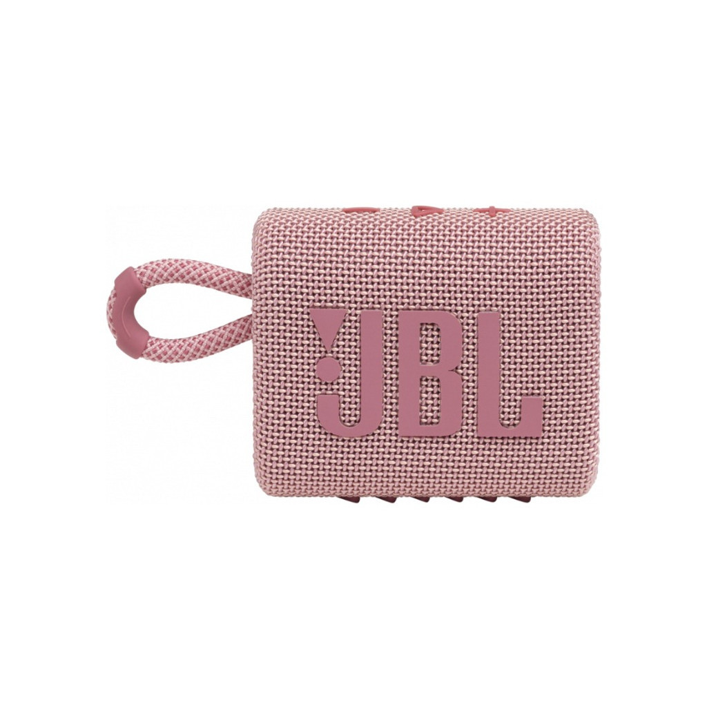 Акустична система JBL Go 3 Pink (JBLGO3PINK)