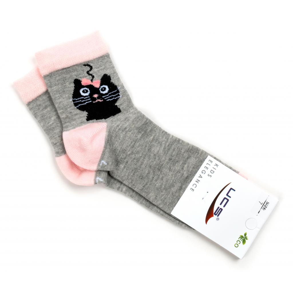 Шкарпетки UCS Socks з котиками (M0C0101-2115-3G-gray)