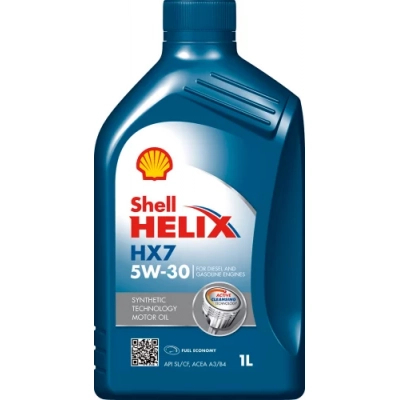 Моторна олива Shell Helix HX7 5W30 1л (4509)