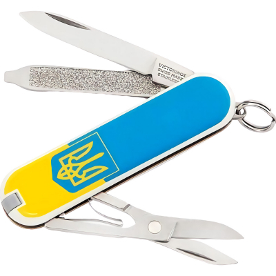 Ніж Victorinox Classic SD Ukraine (0.6223.7R3)