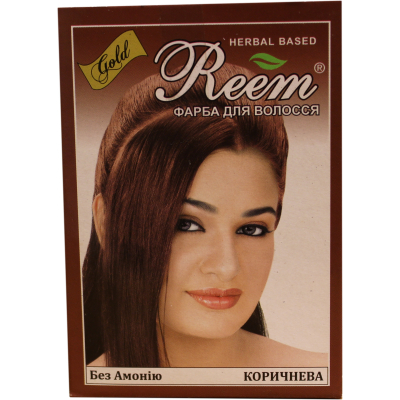 Фарба для волосся Reem Gold Коричнева 60 г (8906029310071)