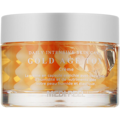 Крем для обличчя Medi-Peel Gold Age Tox Cream Антивіковий капсульний з екстрактом золотого шовкопряду 50 г (8809409347004)