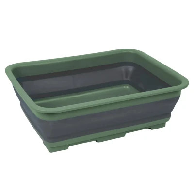 Відро складне Bo-Camp Washing Bowl Collapsible 7L Grey/Green (6303690)