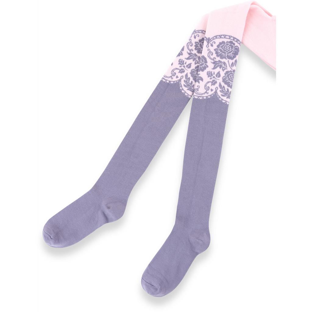 Колготки UCS Socks с орнаментом (M0C0301-0852-7G-pink)