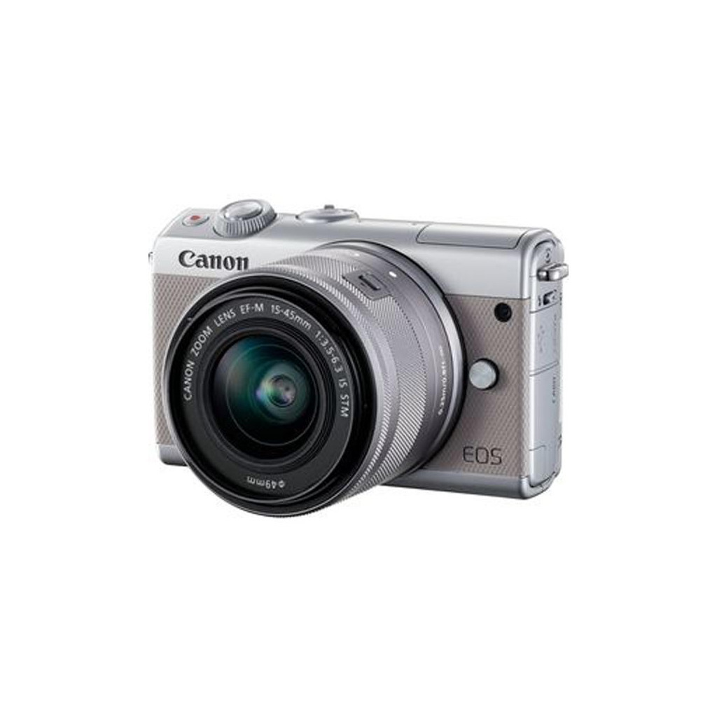 Цифровий фотоапарат Canon EOS M100 15-45 IS STM Kit Grey (2211C044)