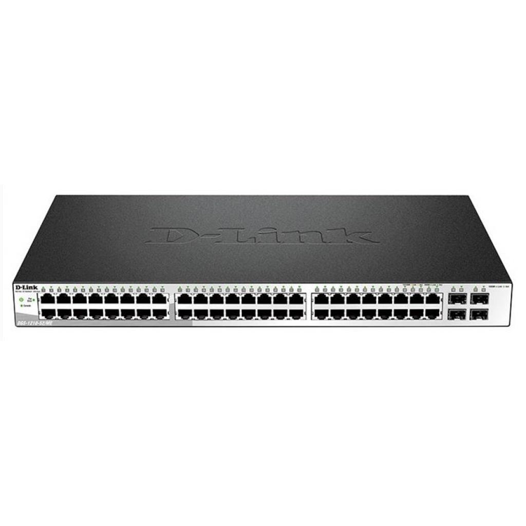 Комутатор мережевий D-Link DGS-1210-52/ME/A