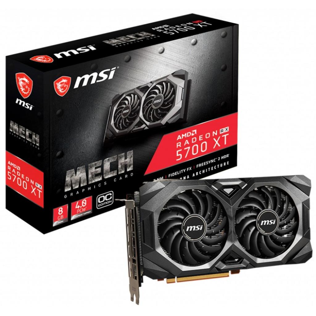 Відеокарта MSI Radeon RX 5700 XT 8192Mb MECH OC (RX 5700 XT MECH OC)