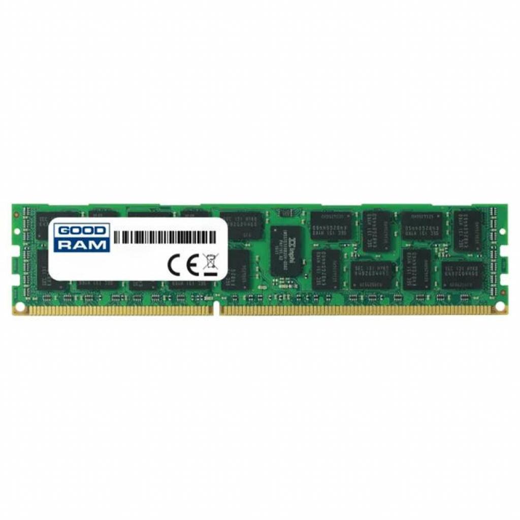 Модуль пам'яті для сервера DDR3 8GB ECC RDIMM 1600MHz 2Rx4 1.35V CL11 Goodram (W-MEM1600R3D48GLV)