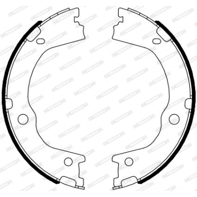 Гальмівні колодки FERODO FSB4089