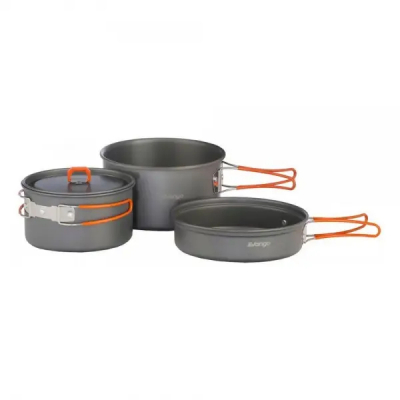 Набір туристичного посуду Vango Hard Anodised Adventure Cook Kit Grey (925250)