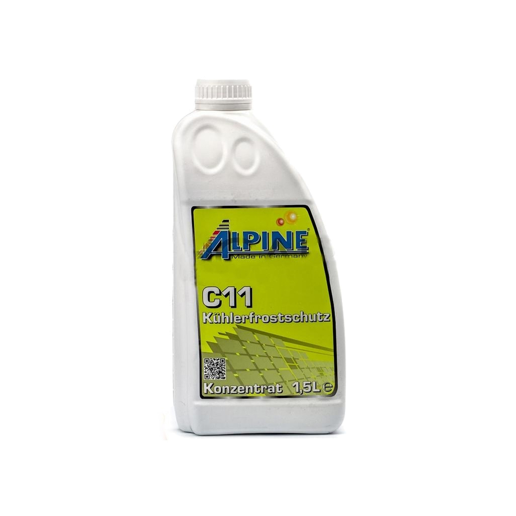 Антифриз Alpine концентрат C11 Кuhlerfrostschutz зелен. 1.5л (1145G-15)