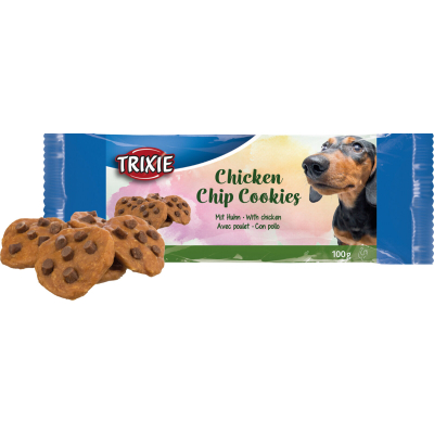 Ласощі для собак Trixie Chicken Chip Cookies 100 г (4011905316512)