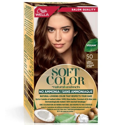 Фарба для волосся Wella Soft Color Безаміачна 50 - Світло-коричневий (3614228865821)