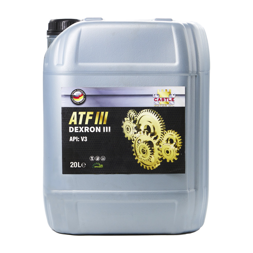 Трансмісійна олива CASTLE MOTOR OILS ATF DEXTRON III 20л