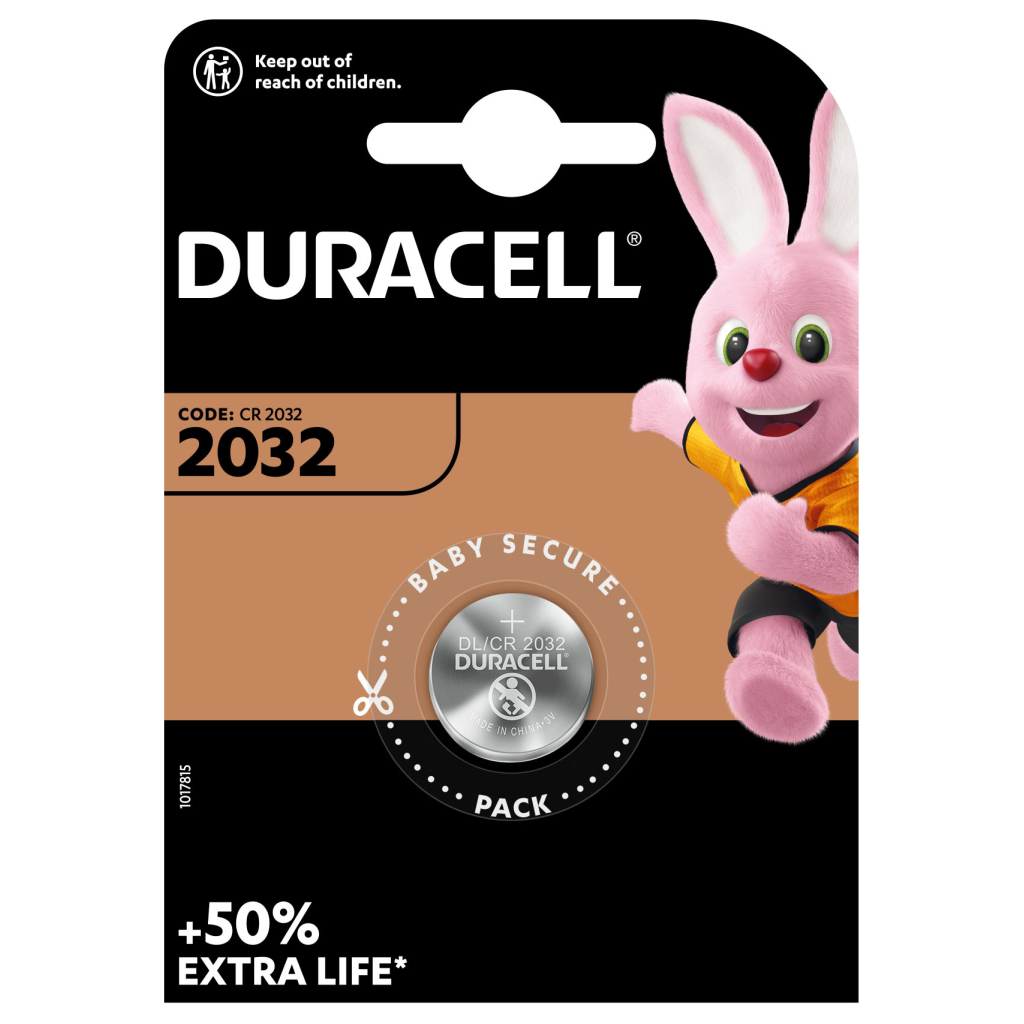 Батарейка Duracell CR 2032 / DL 2032 * 1 (5000394023369 / 5007658)