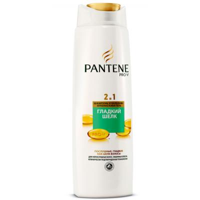 Шампунь Pantene 2 в 1 Гладкий шелк 400 мл (5000174211931)