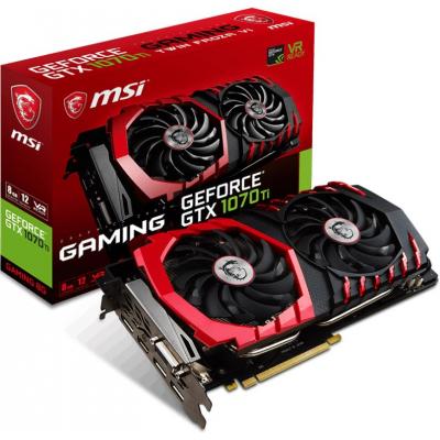 Відеокарта MSI GeForce GTX1070 Ti 8192Mb GAMING (GTX 1070 Ti GAMING 8G)