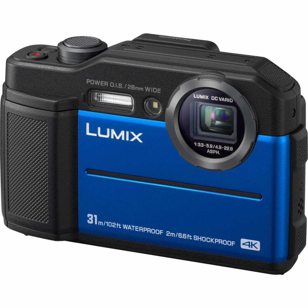 Цифровий фотоапарат Panasonic LUMIX DC-FT7EE-A Blue (DC-FT7EE-A)