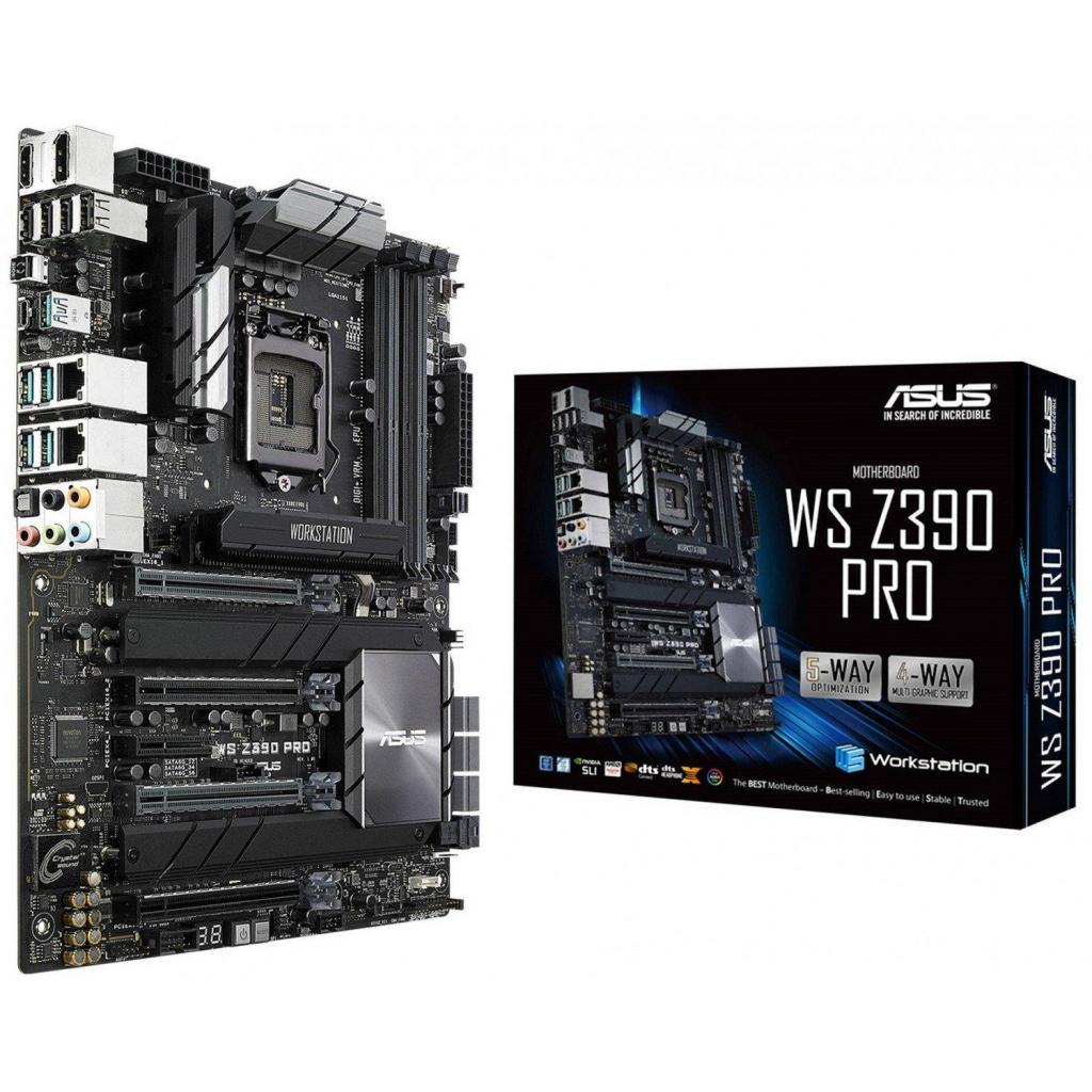 Серверна материнська плата ASUS WS Z390 PRO