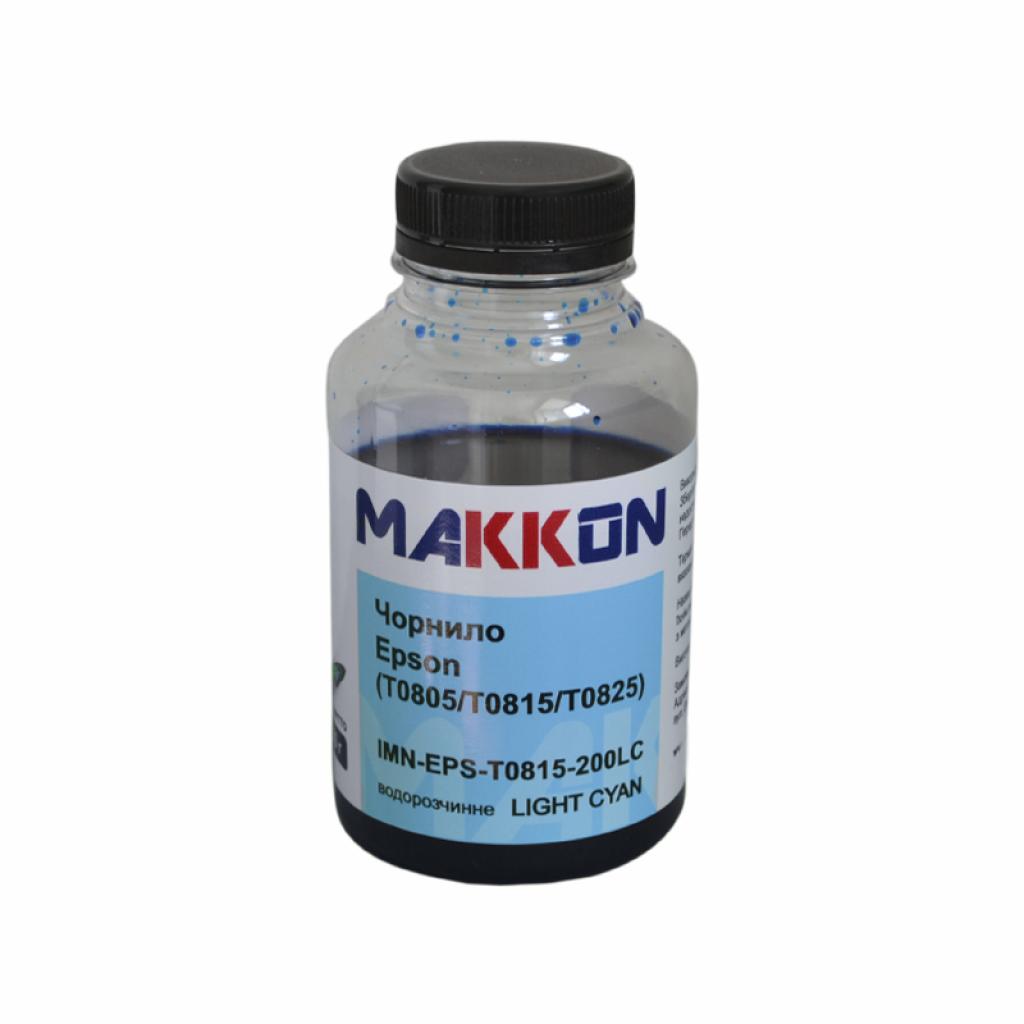 Чорнило Makkon Epson T0805/T0815/T0825 200г light cyan (IMN-EPS-T0815-200LC)