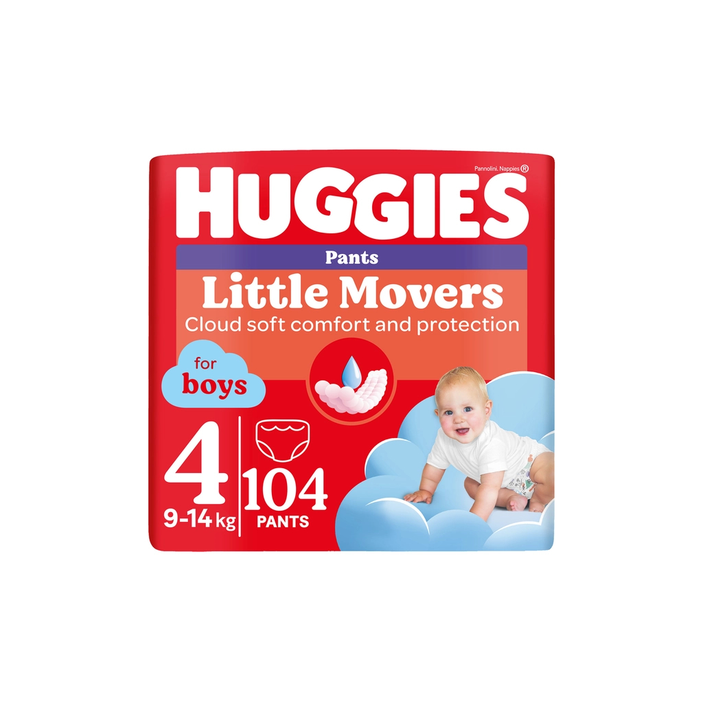 Підгузок Huggies Pants 4 (9-14 кг) для хлопчиків 104 шт (5029054568088)