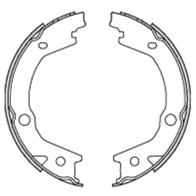 Гальмівні колодки REMSA 4697.00