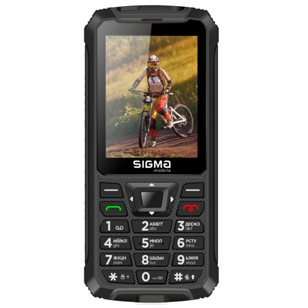 Мобільний телефон Sigma X-treme PR68 Black (4827798122112)