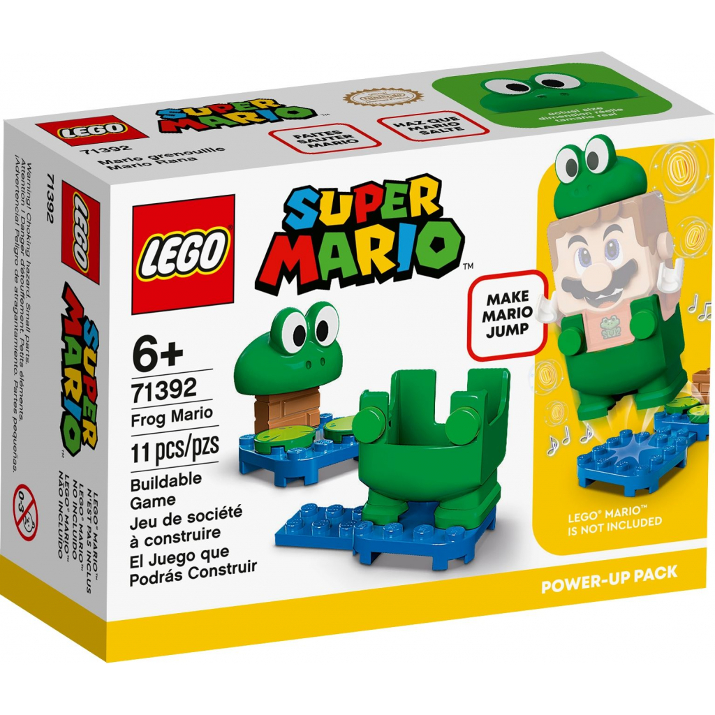 Конструктор LEGO Super Mario Набір підсилень «Маріо-жаба» 11 деталей (71392)