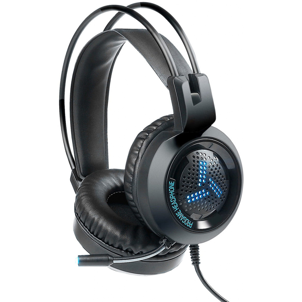 Навушники Varr Gaming VH8020 Headset Colorful Breathing USB 2 х 3.5 Black (VH8020)