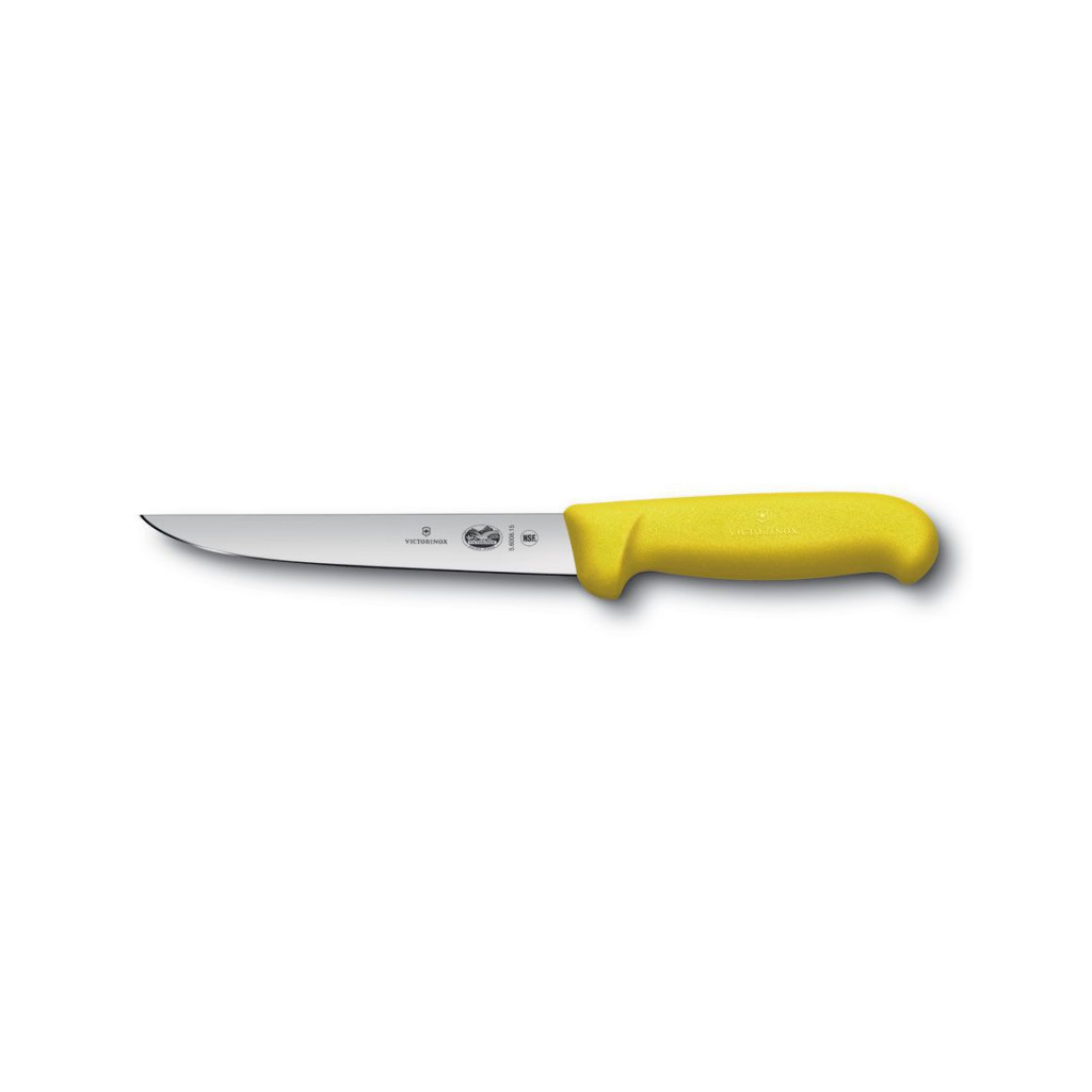 Кухонний ніж Victorinox Fibrox Boning 15 см Yellow (5.6008.15)