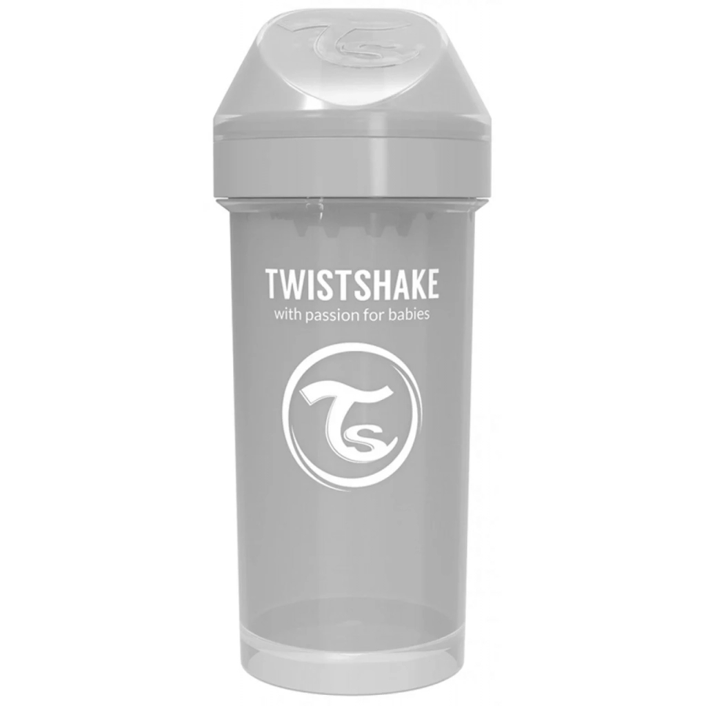 Поїльник-непроливайка Twistshake 360 мл 78284 сіра (69898)