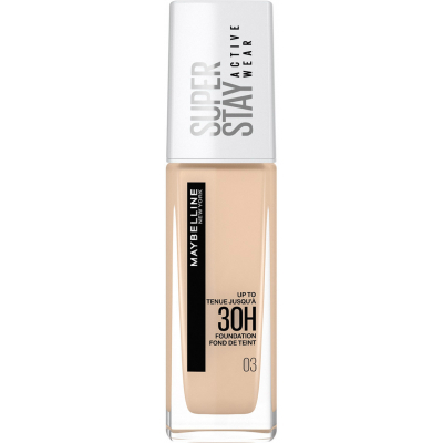 Тональний крем Maybelline New York Super Stay 30H 03 - True Ivory 30 мл (3600531632342)