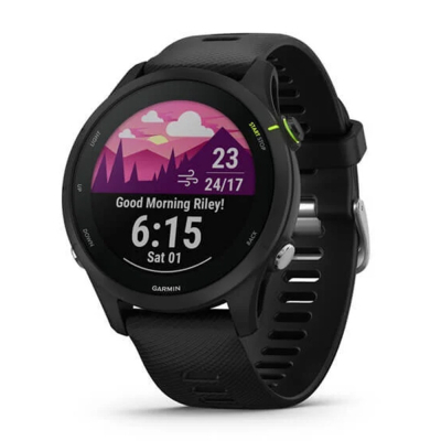 Смарт-годинник Garmin Forerunner 255 Music, Black, GPS (010-02641-30)