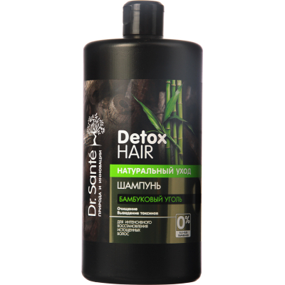 Шампунь Dr. Sante Detox Hair Бамбукове вугілля 1000 мл (4823015940392)