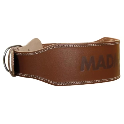 Атлетичний пояс MadMax MFB-246 Full leather шкіряний Chocolate Brown L (MFB-246_L)