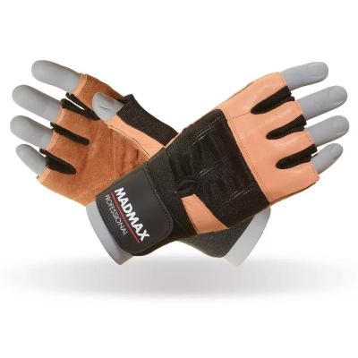 Рукавички для фітнесу MadMax MFG-269 Professional Brown L (MFG-269-Brown_L)