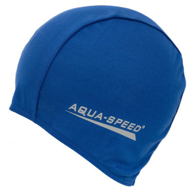 Шапка для плавання Aqua Speed Polyester Cap 091-02 6454 синій, сірий Уні OSFM (5908217664549)