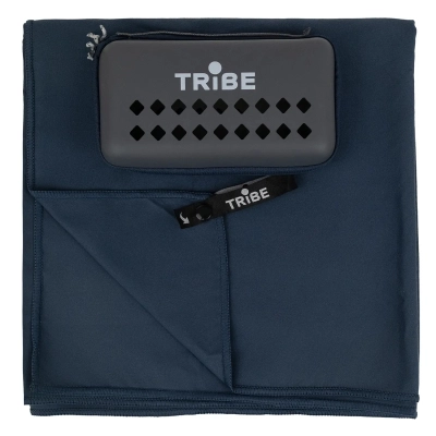 Туристичний рушник Tribe з мікрофібри в чохлі Pocket Towel 50х100 M Navy (T-LC-0001-M-navy)