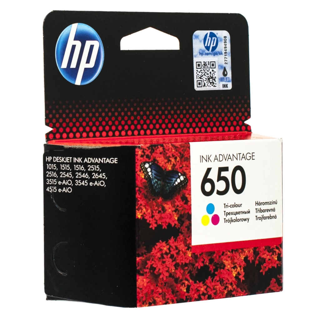 Картридж HP DJ No.650 DJ2515 Color (CZ102AE)