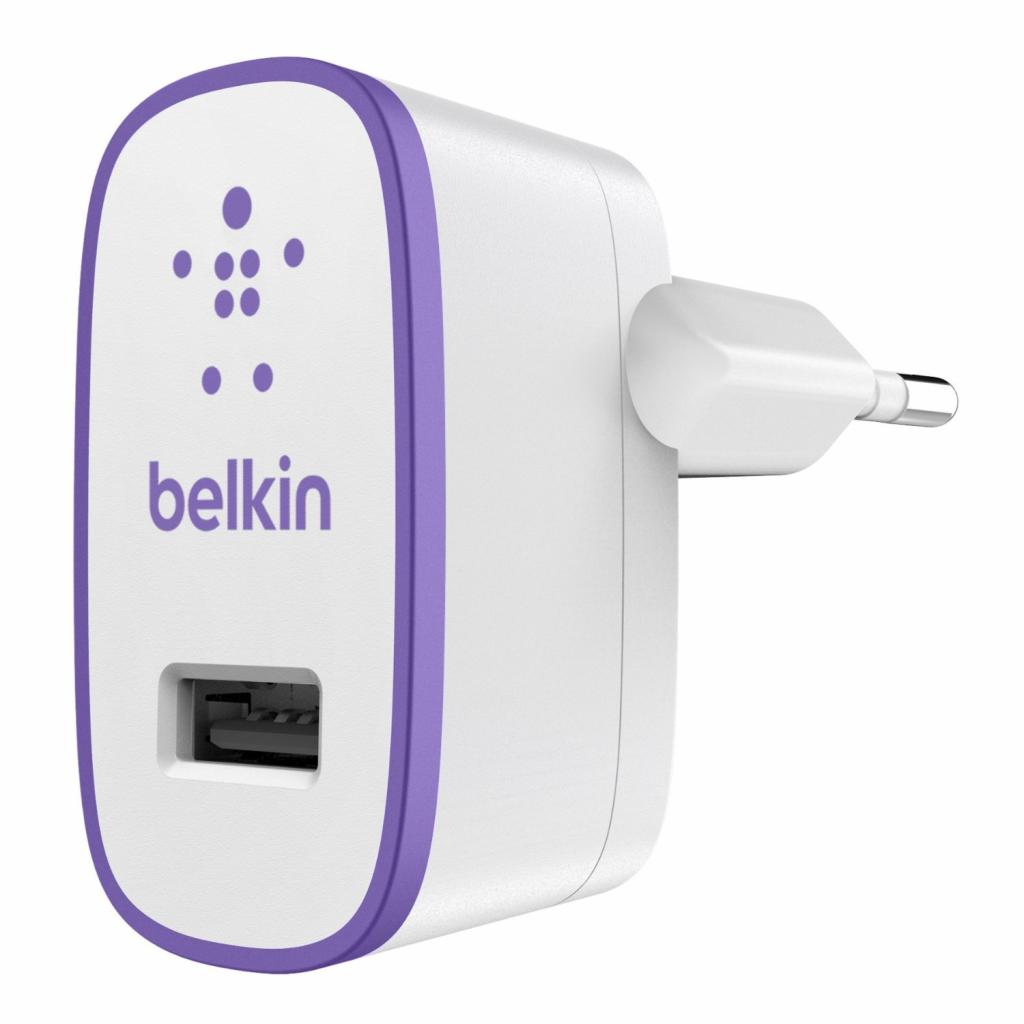 Зарядний пристрій Belkin USB Home Charger (220V, USB 2.1A) (F8J052vfPUR)