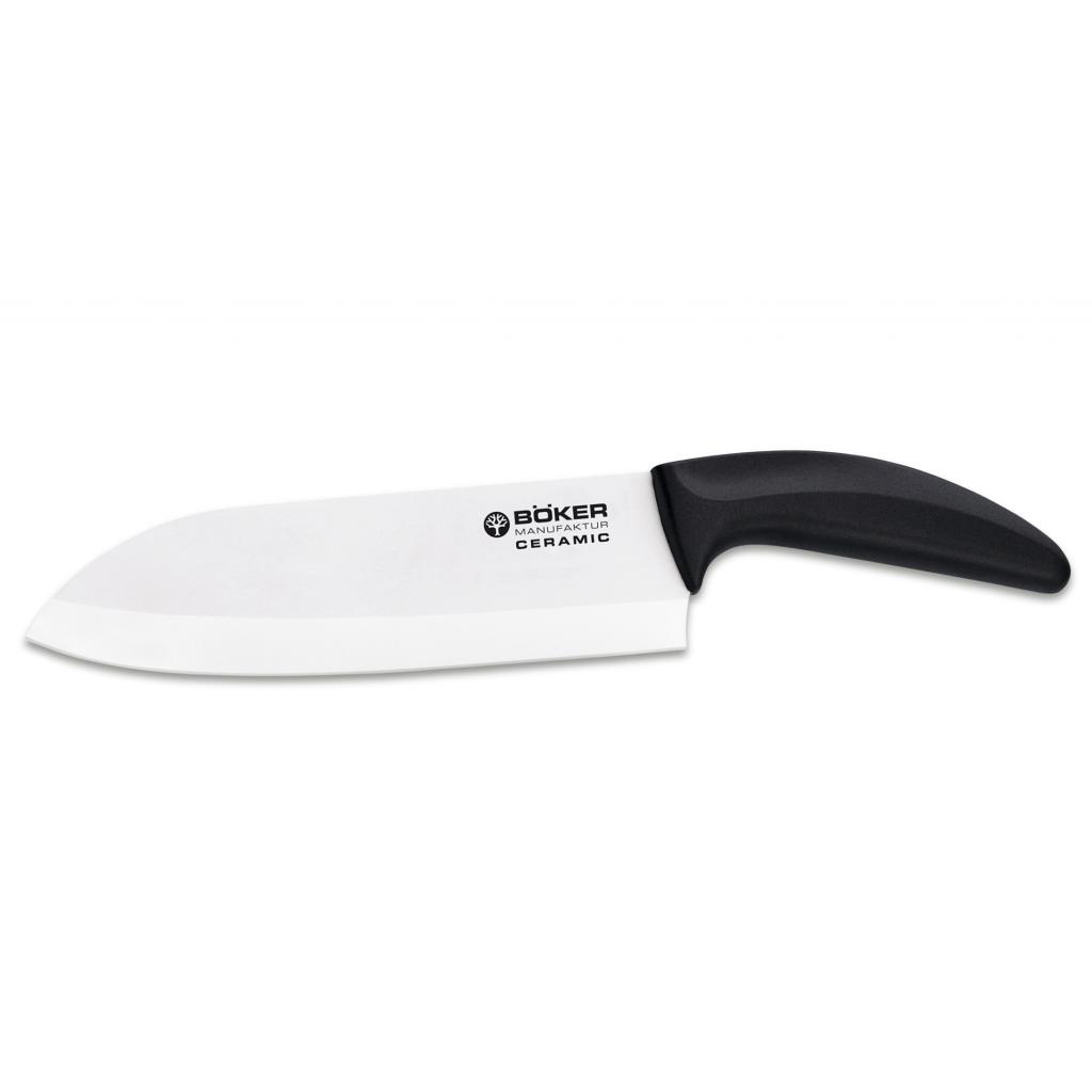 Ніж Boker Ceramic Santoku белый клинок (1300C4)