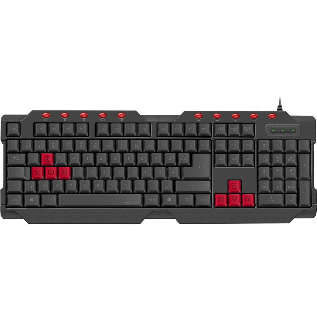 Клавіатура Speedlink FERUS Gaming (SL-670000-BK-UA)