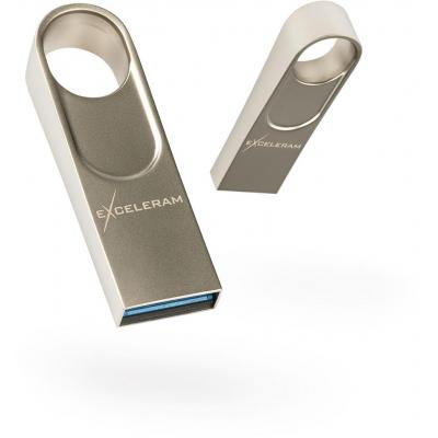 USB флеш накопичувач eXceleram 64GB U5 Series Silver USB 3.1 Gen 1 (EXP2U3U5S64)